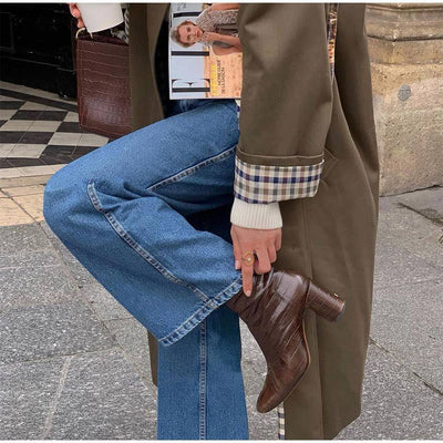 Casaco longo e elegante para mulheres