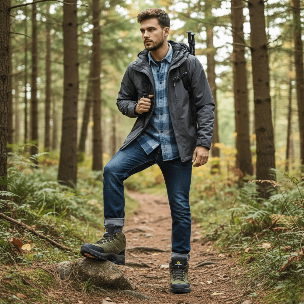 Zapatos de senderismo duraderos - Calzado todoterreno resistente al agua