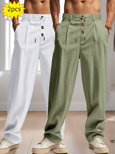 Pantalone rilassato di lusso: comfort e stile senza compromessi