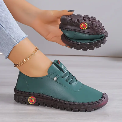 Lisa- Light e sapatos de couro que não deslizam para mulheres