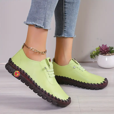 Lisa- Light e sapatos de couro que não deslizam para mulheres