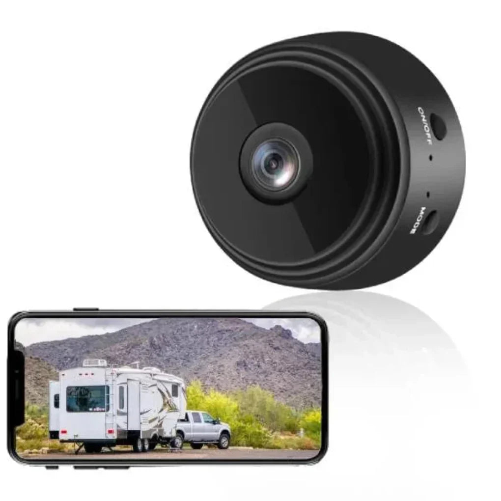 Cámara de marcha atrás inalámbrica HD para autocaravanas, camiones y remolques