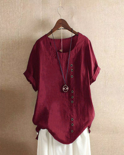 Blusa de mangá curta para mulheres