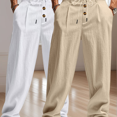 Pantalone rilassato di lusso: comfort e stile senza compromessi