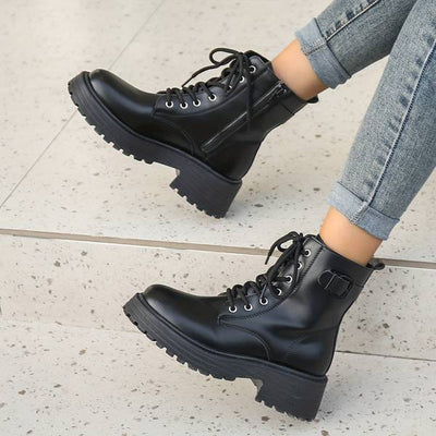 Botas de couro de luxo