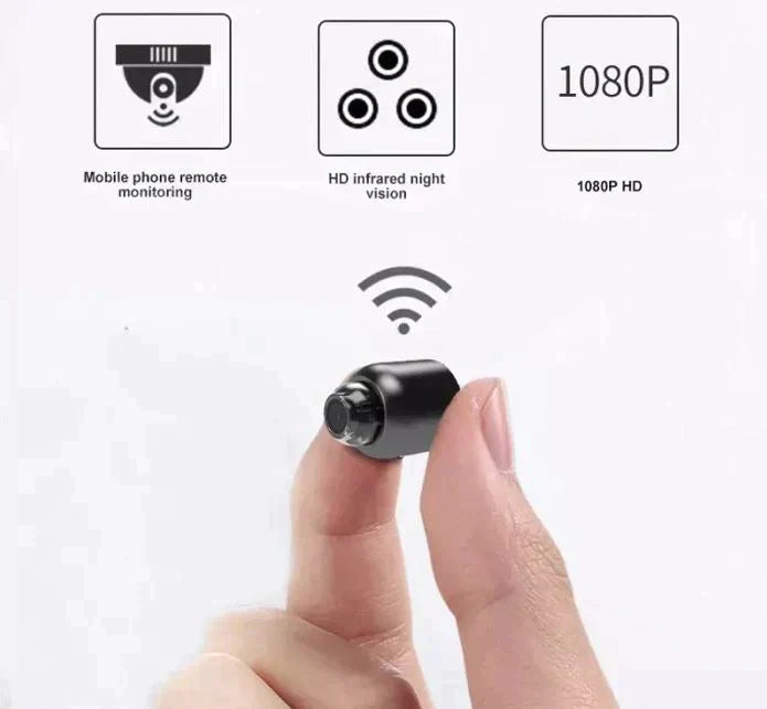 Mini telecamera WiFi: sicurezza portatile per la casa o l'ufficio
