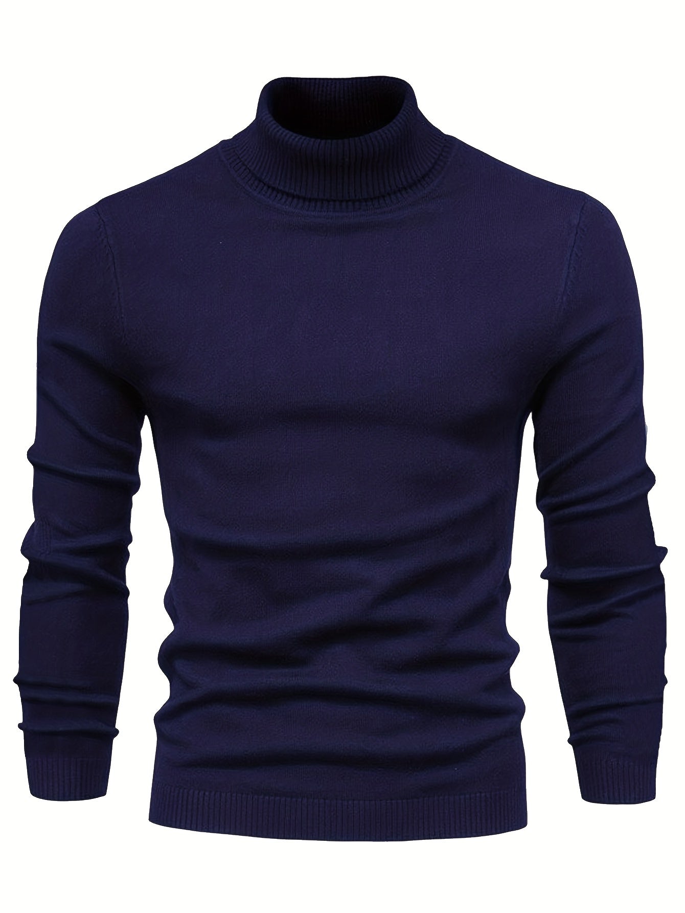 Jersey de pescoço alto - confortável e elegante para dias frios