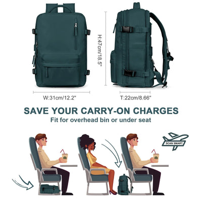 Mochila - Ótima bolsa de viagem à prova d'água para caminhadas e viagens