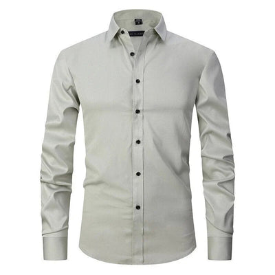 Lucas - camisa elástica resistente a rugas