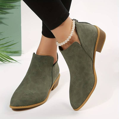 Botas de tornozelo feminino