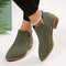 Botas de tornozelo feminino