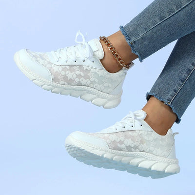 Sapatos ortopédicos de malha confortáveis