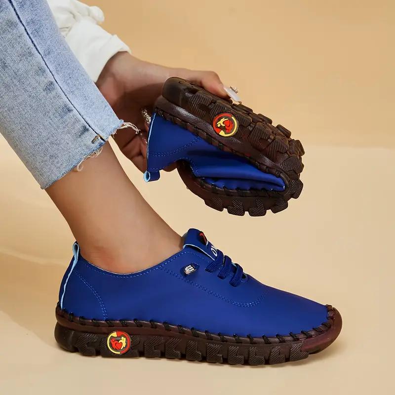 Lisa- Light e sapatos de couro que não deslizam para mulheres
