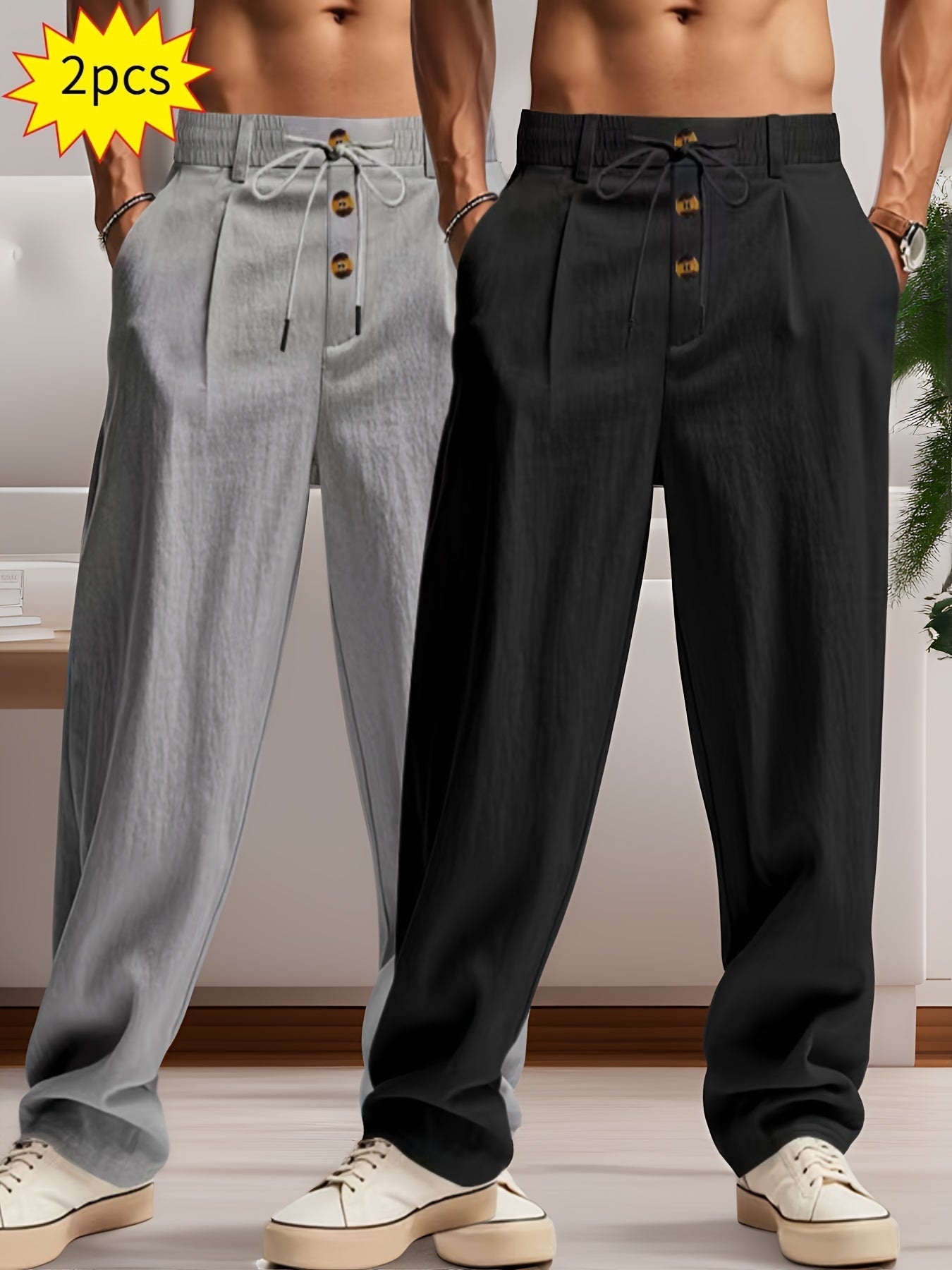 Pantalone rilassato di lusso: comfort e stile senza compromessi