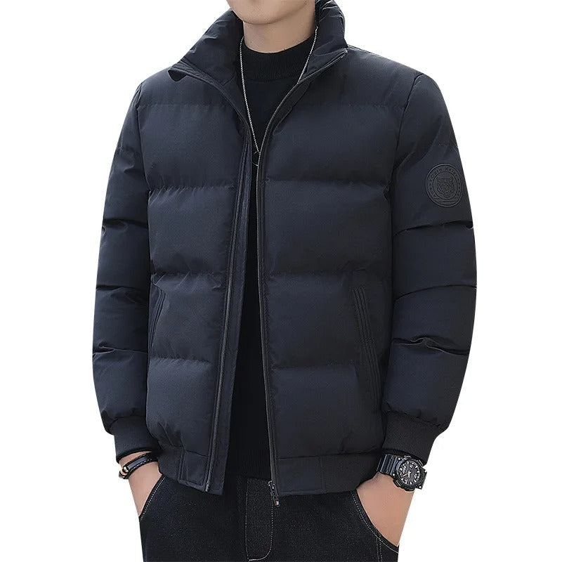 Jaqueta de inverno de algodão masculino
