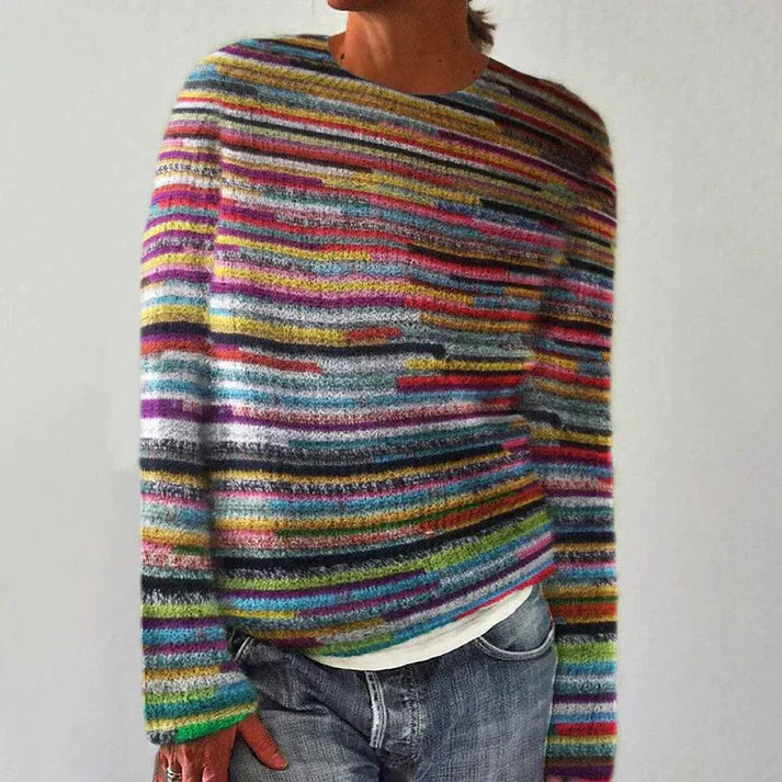 Tineke | Elegante jersey de mujer | Punto grueso con mangas largas