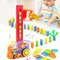 Stack bricks - Domino Montessori train toy