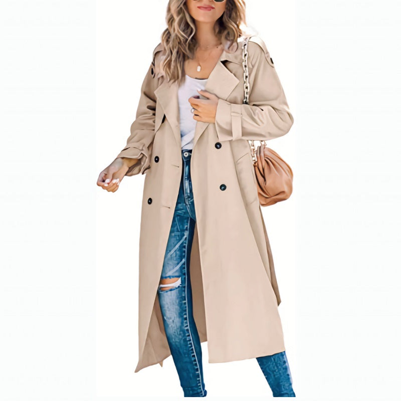 Zara - Long Gabardina para mulheres