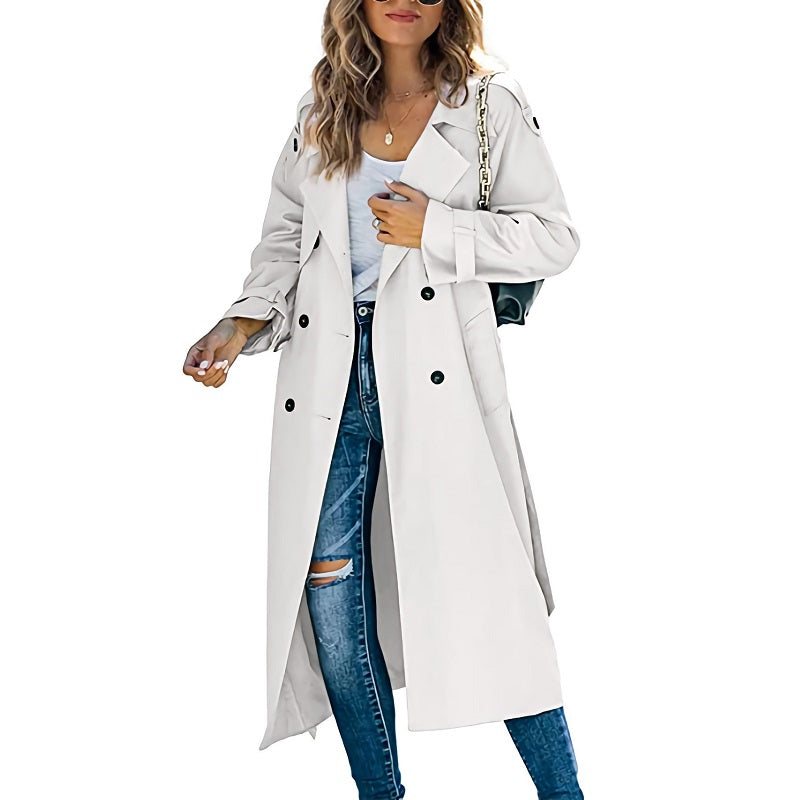 Zara - Long Gabardina para mulheres