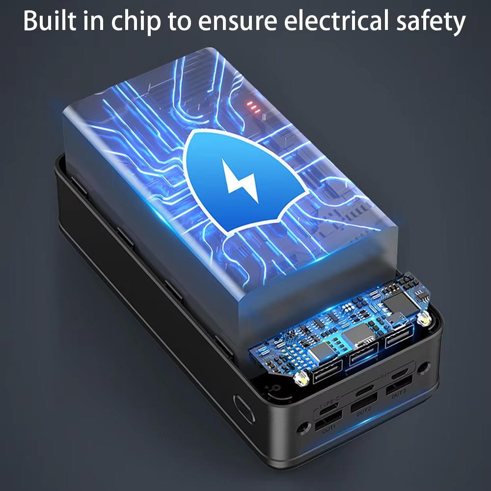 Batterie Externe Ultime 50,000 mAh : rapide et polyvalente