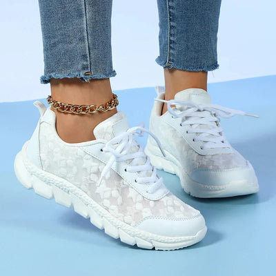 Sapatos ortopédicos de malha confortáveis