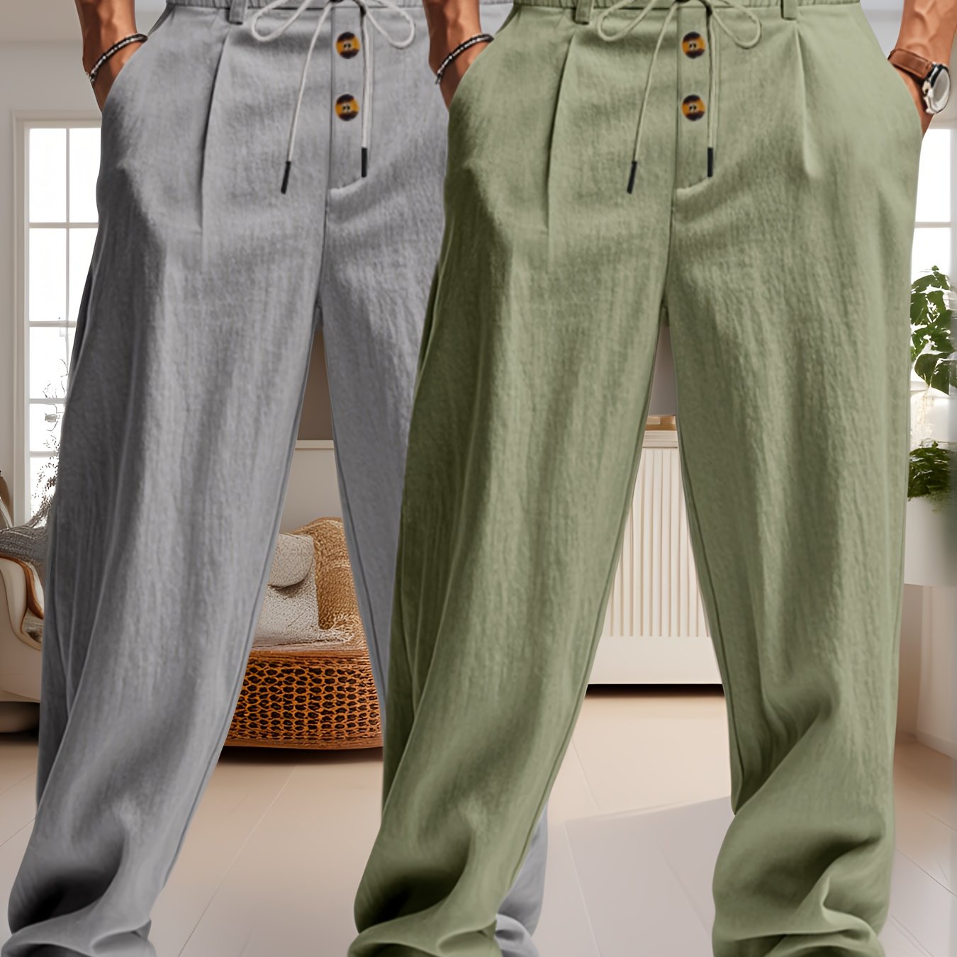 Pantalone rilassato di lusso: comfort e stile senza compromessi