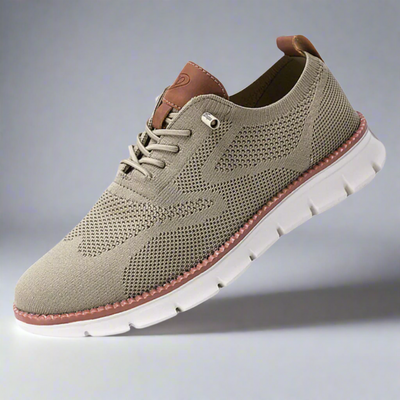 Ténis de desporto de malha para homem | Sapatos de trabalho leves
