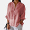 Monarquia antiga | Camisa de verão feminina - Gracia sem esforço, elegância respirável