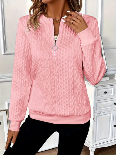 Sweater de malha elegante
