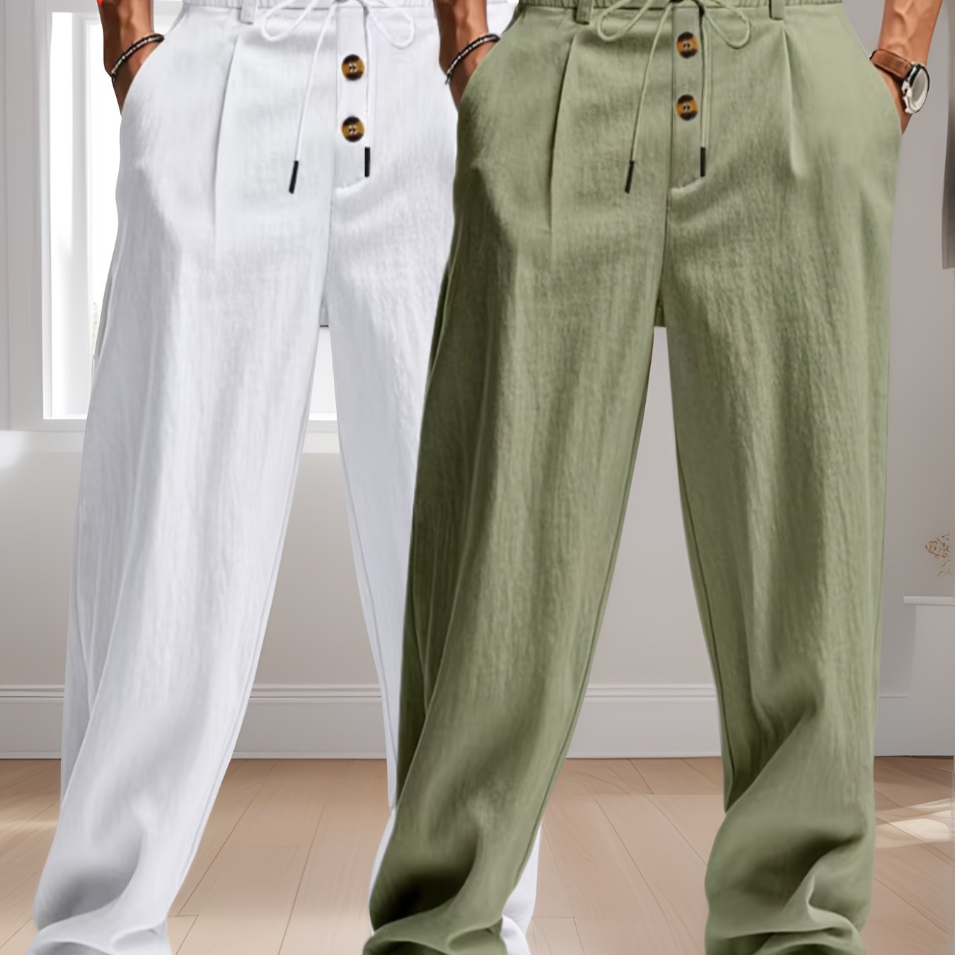Pantalone rilassato di lusso: comfort e stile senza compromessi