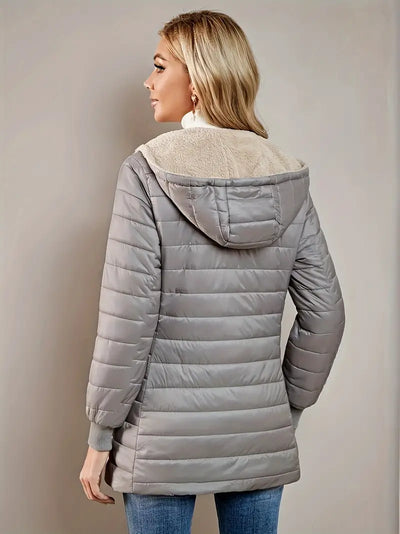 Sophie acolchoada - confortável e elegante para dias frios
