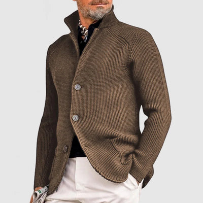 Ramon - jaqueta de tricô elegante com homem para homens