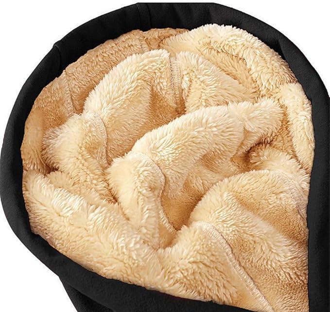 Jaqueta polar grossa e quente para homens