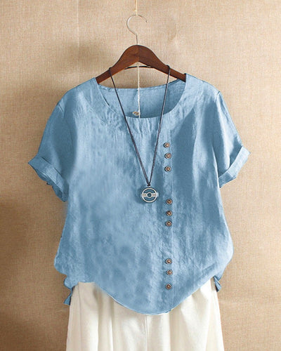 Blusa de mangá curta para mulheres