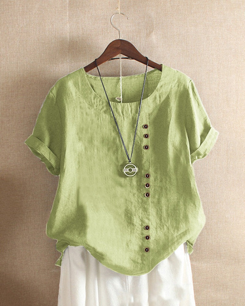 Blusa de mangá curta para mulheres