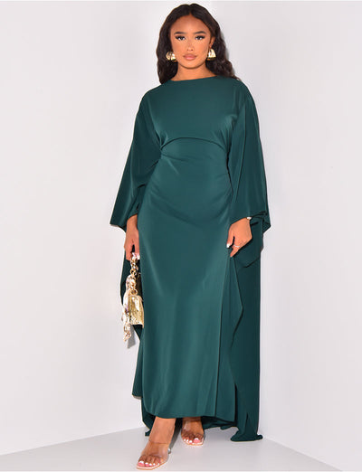 Leorossi - vestido de camada fluida