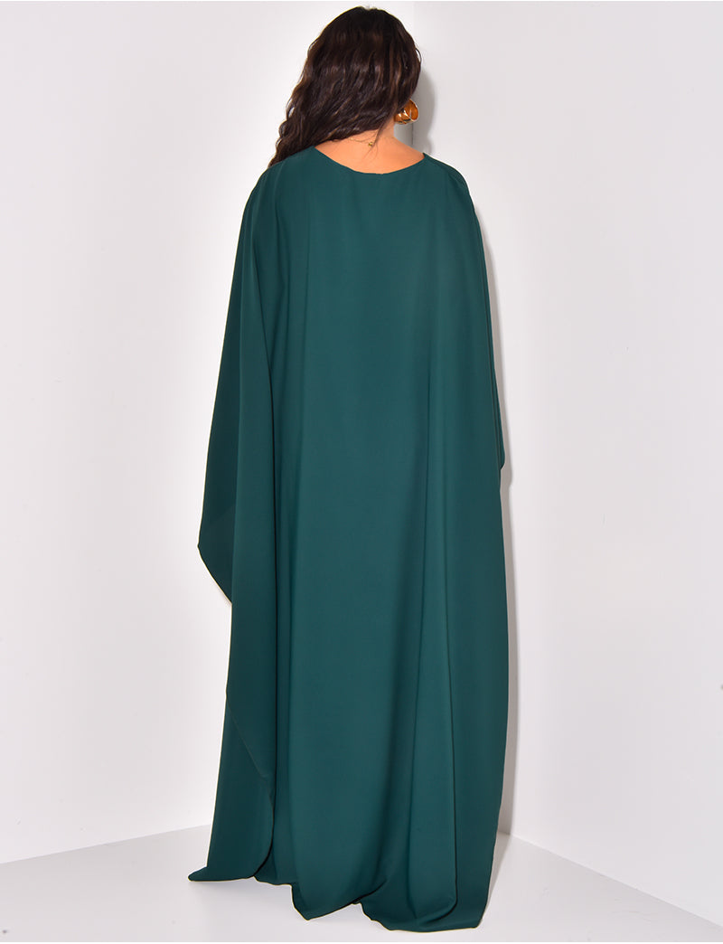 Leorossi - vestido de camada fluida