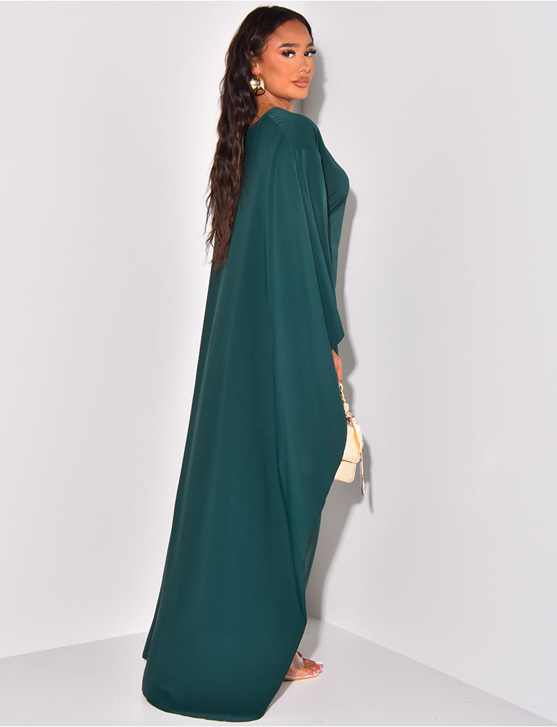 Leorossi - vestido de camada fluida