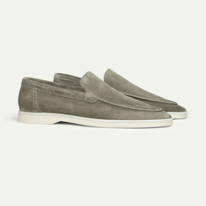 Milão - Mocassins de camurça de luxo para homens