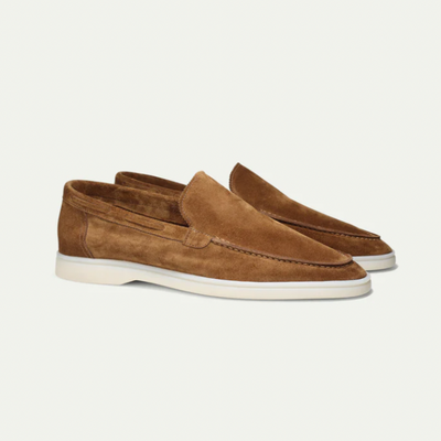 Milão - Mocassins de camurça de luxo para homens