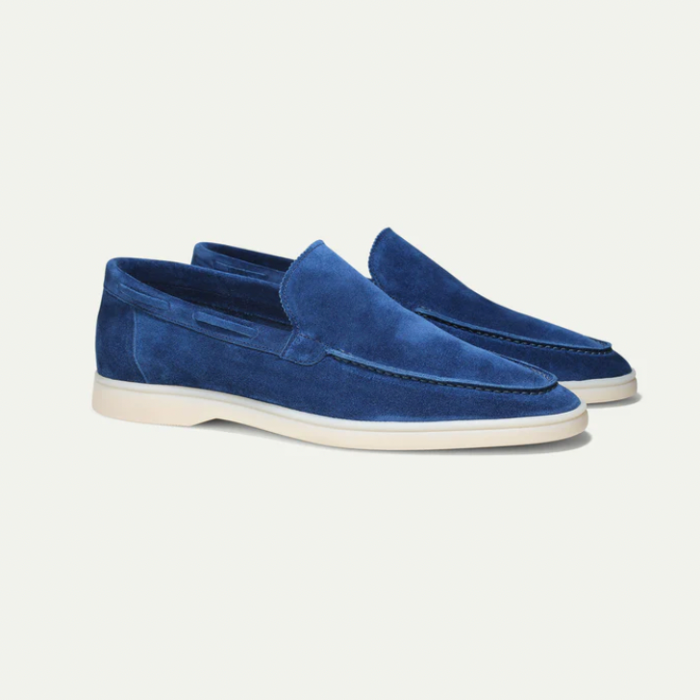 Milão - Mocassins de camurça de luxo para homens