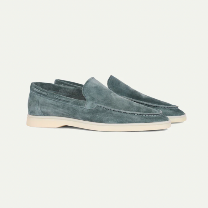 Milão - Mocassins de camurça de luxo para homens