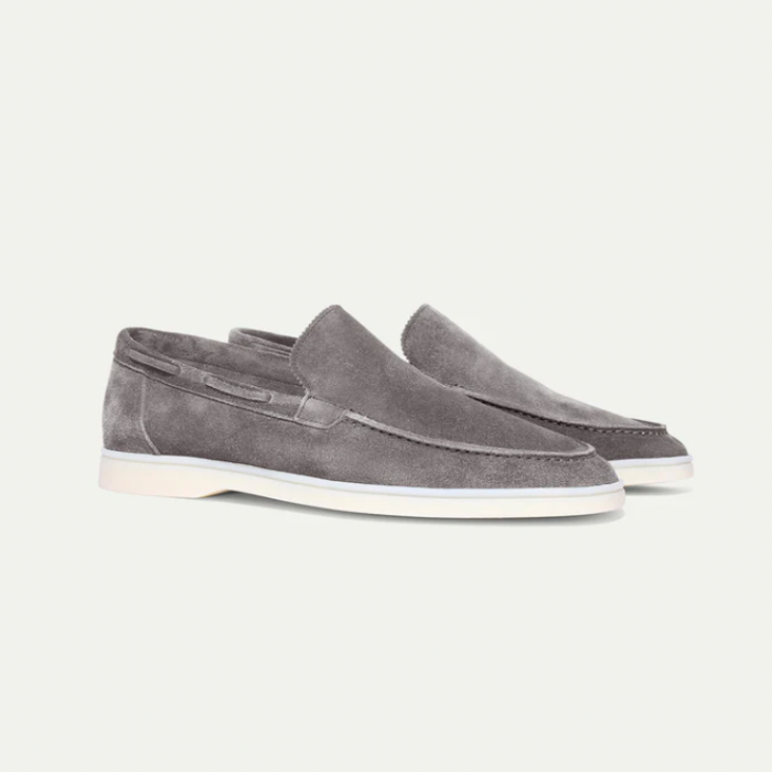 Milão - Mocassins de camurça de luxo para homens