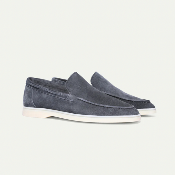 Milão - Mocassins de camurça de luxo para homens
