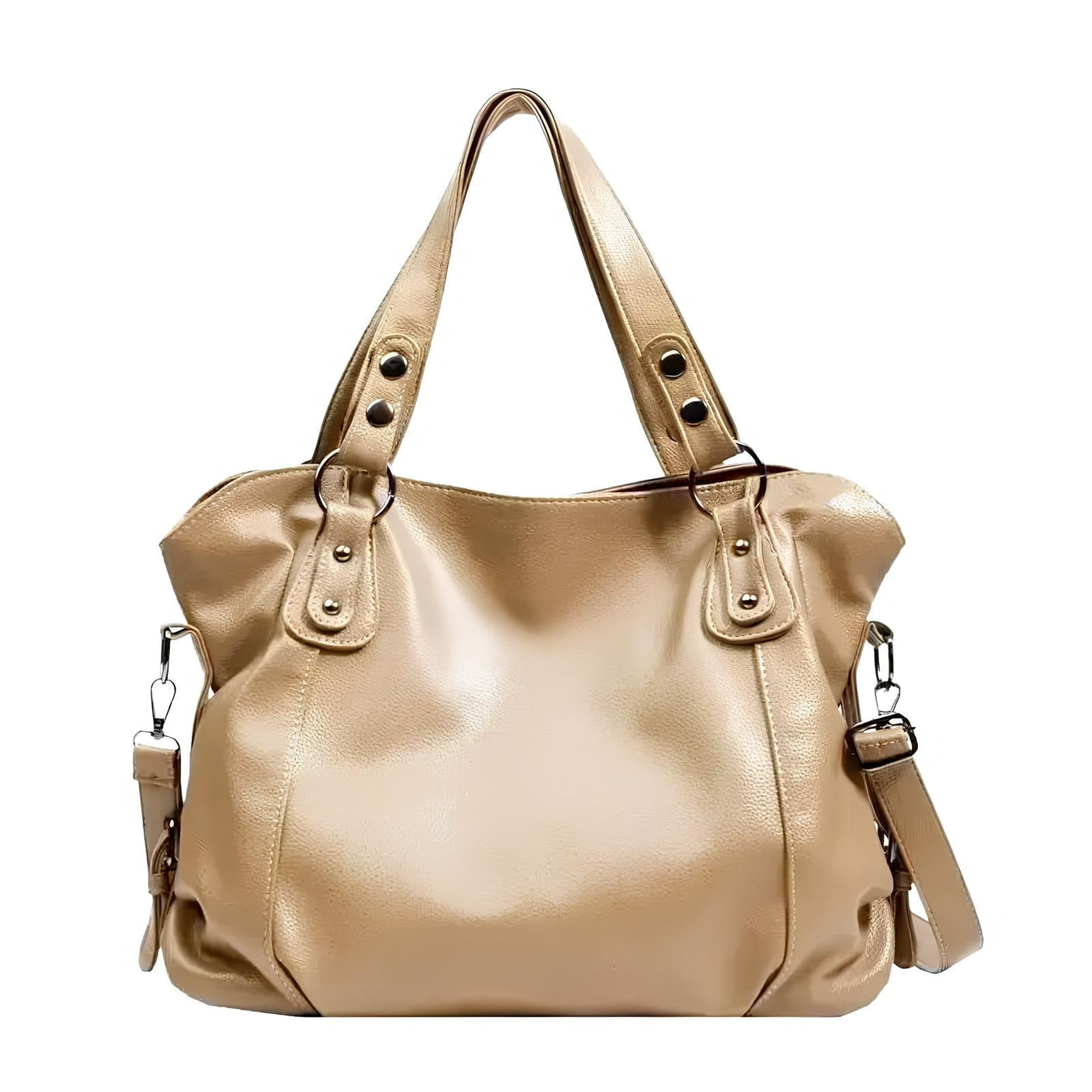 Hera - bolsa de couro macia grande