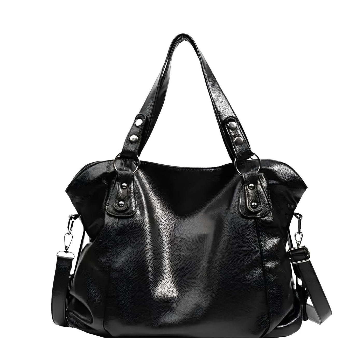 Hera - bolsa de couro macia grande