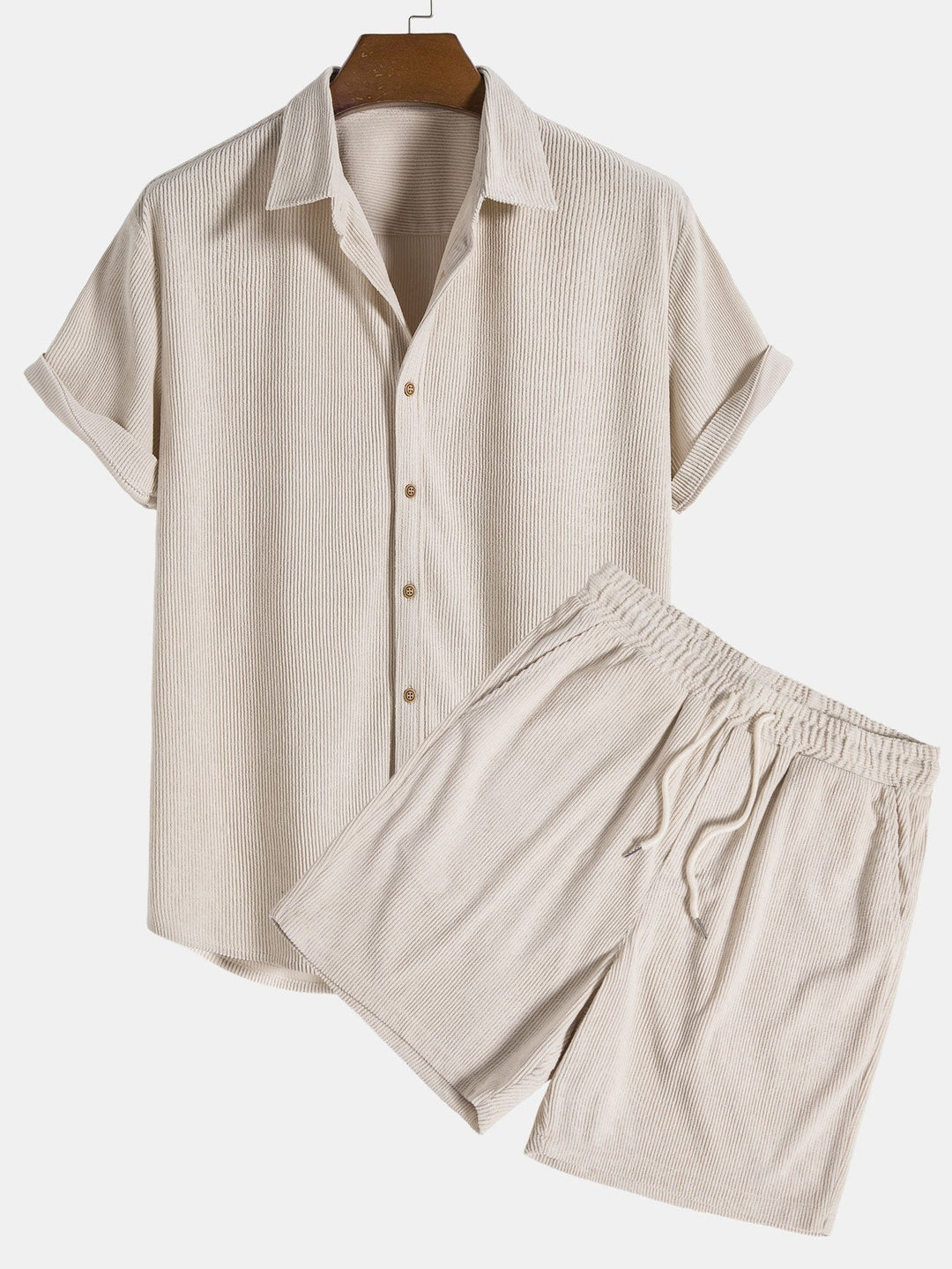 Pantagens curtas e camisa de verão para homens - Fridolin