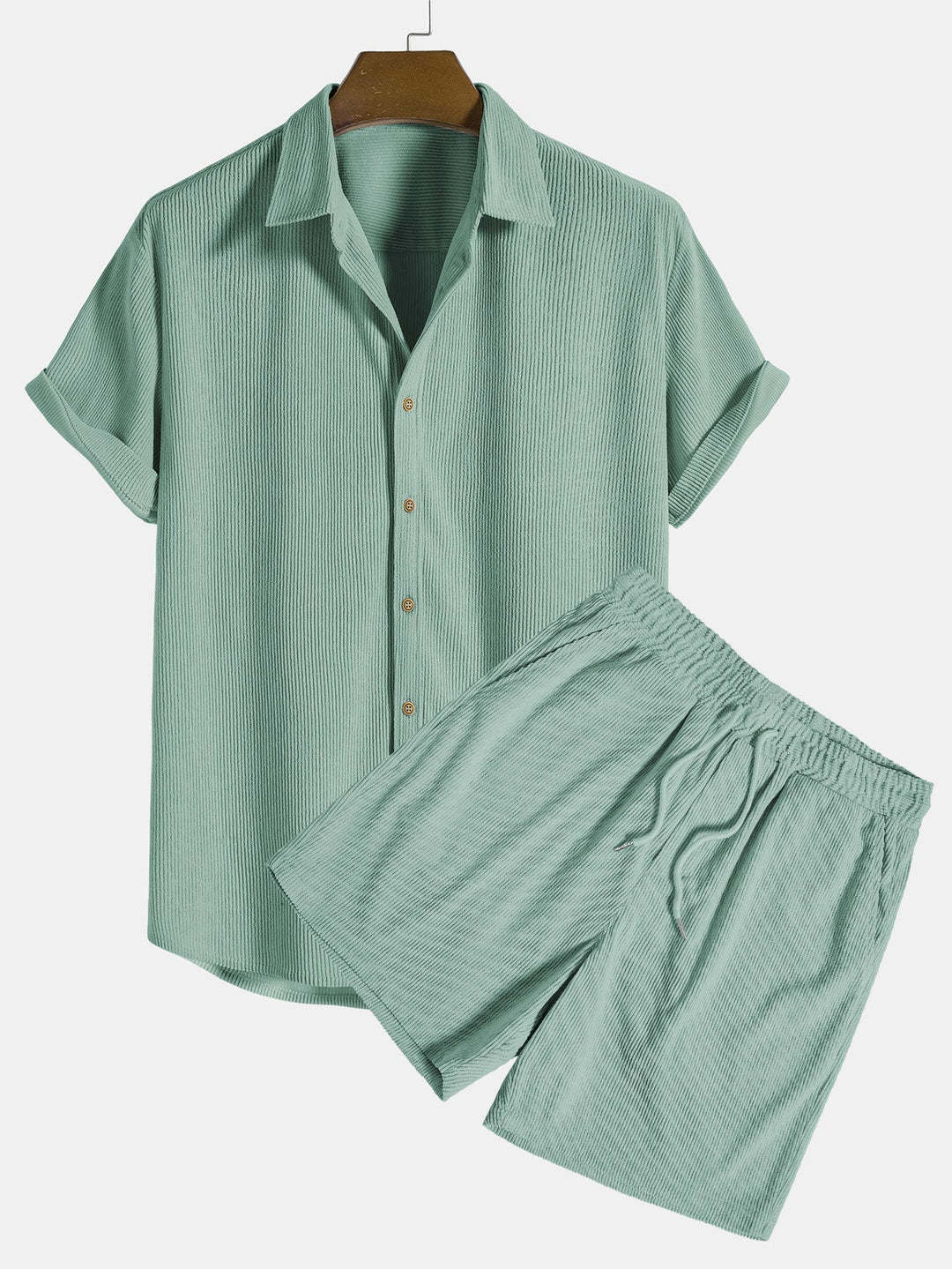 Pantagens curtas e camisa de verão para homens - Fridolin