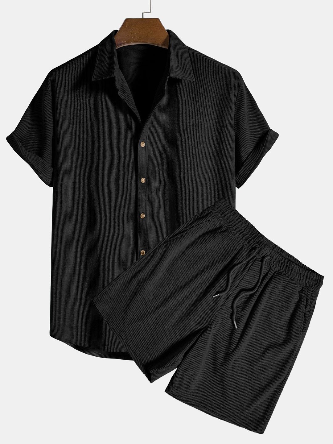 Pantagens curtas e camisa de verão para homens - Fridolin