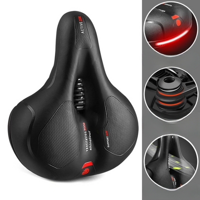 Ergonomic bicycle armchair